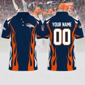 Limited Edition – Customized NFL Denver Broncos Polo Shirt