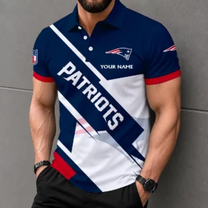 Limited Edition – Customized NFL New England Patriots Polo Shirt