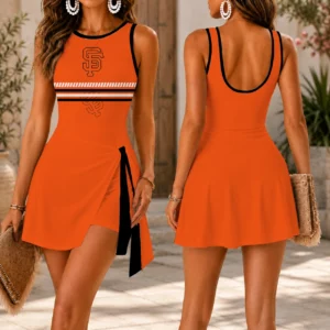 Limited Edition – Customized MLB San Francisco Giants Women’s Summer Skort Dress