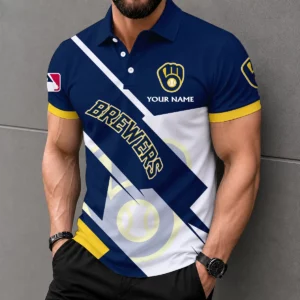 Limited Edition – Customized MLB Milwaukee Brewers Polo Shirt