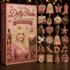Dolly Parton Thank You Advent Calendar Dolly Parton Memorial Calendar Gift For Fan