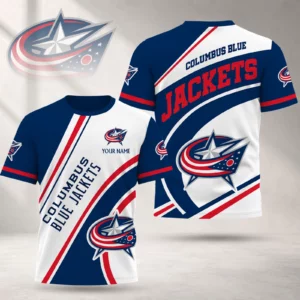 Limited Edition – Customized NHL Columbus Blue Jackets T-Shirt