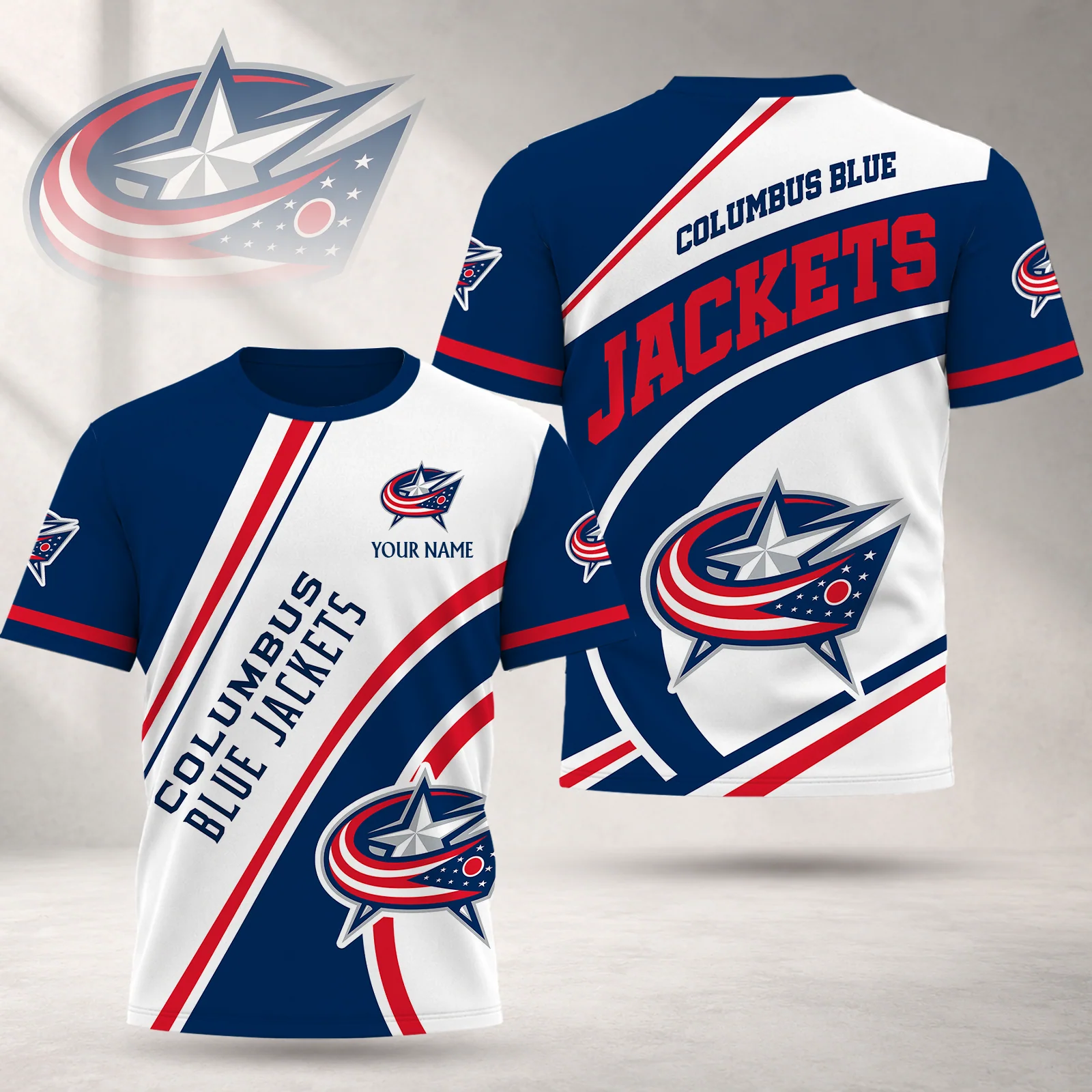 Limited Edition – Customized NHL Columbus Blue Jackets T-Shirt