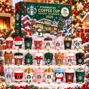 Starbucks Coffee Cup Advent Calendar 2026 Christmas Gifts Idea For Coffee Lovers
