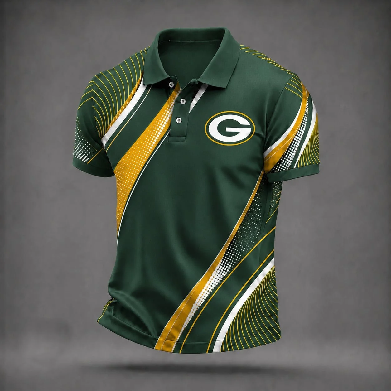 Limited Edition – Customized NFL Green Bay Packers Polo Shirt
