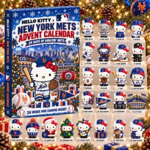 Hello Kitty x New York Mets 2026 Christmas Advent Calendar Mets Xmas Calendar Gifts
