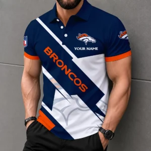 Limited Edition – Customized NFL Denver Broncos Polo Shirt