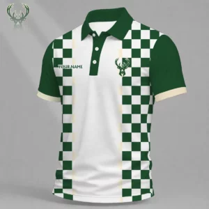 Limited Edition – Customized NBA Milwaukee Bucks Polo Shirt