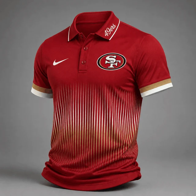 Limited Edition – Customized NFL San Francisco 49Ers Polo Shirt