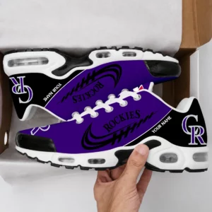 Limited Edition – Customized MLB Colorado Rockies Air Max Plus Sneakers