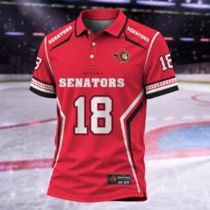Limited Edition – Customized NHL Ottawa Senators Polo Shirt