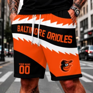 Limited Edition – Customized MLB Baltimore Orioles Short Pants