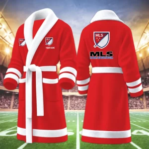 Limited Edition – Customized MLS Major League Soccer Fleece Bathrobe