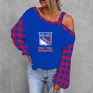 Limited Edition – Customized NHL New York Rangers Drop Shoulder Sweatshirt