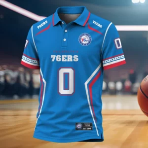 Limited Edition – Customized NBA Philadelphia 76Ers Polo Shirt