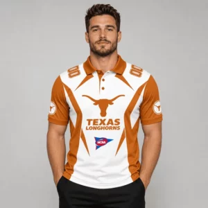 Limited Edition – Customized NCAA Texas Longhorns Polo Shirt