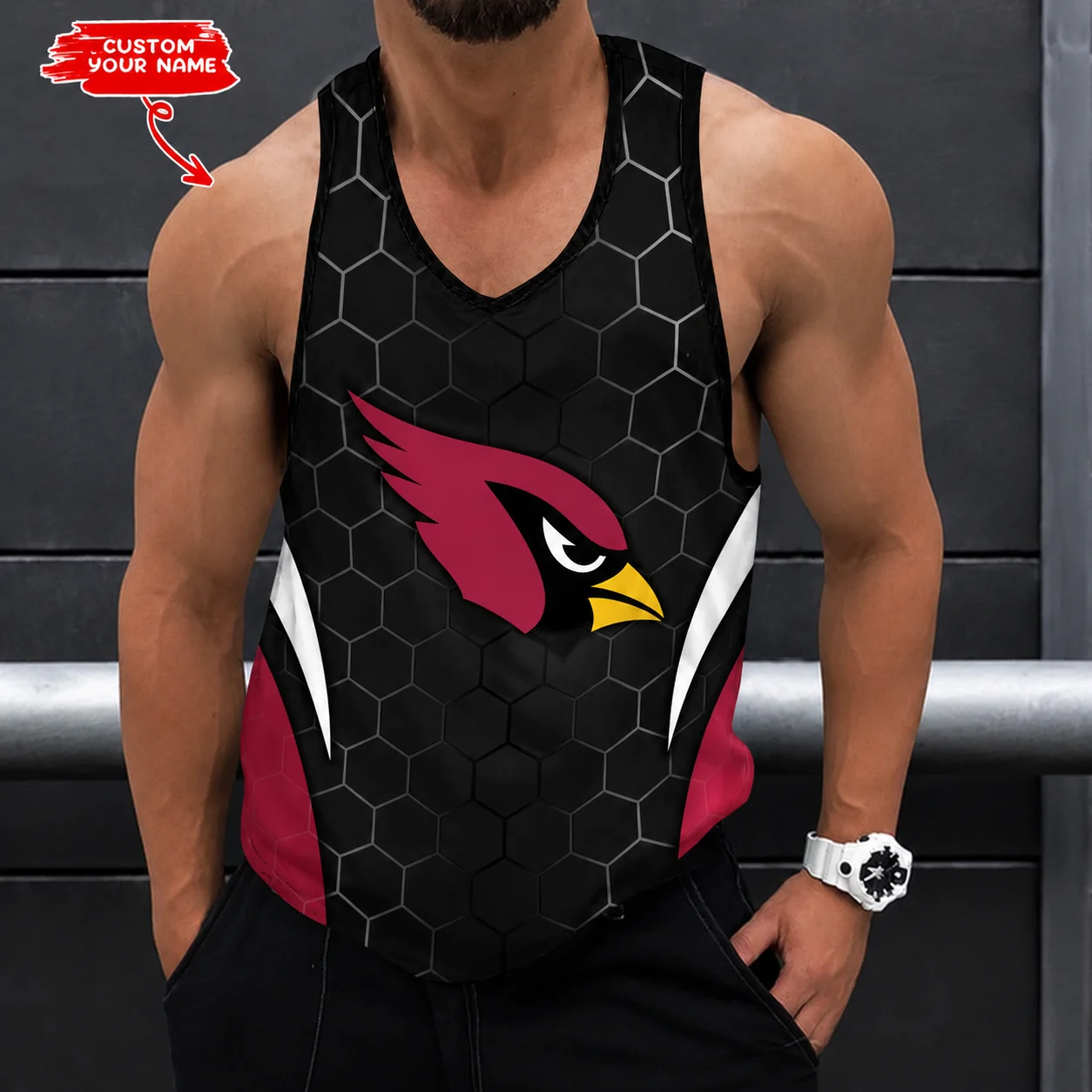 Limited Edition – Customized NFL Arizona Cardinals Unisex Tank Top