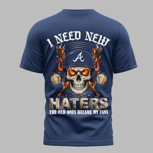 Limited Edition – Customized MLB Atlanta Braves Muticolor T-Shirt - Image 6