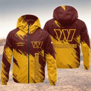 Limited Edition – Customized NFL Washington Commanders Windbreaker Jacket