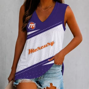 Limited Edition – New Customized WNBA Phoenix Mercury Women’s V-Neck Tank Top