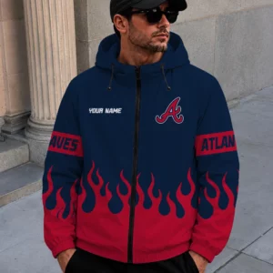 Limited Edition – Customized MLB Atlanta Braves Windbreaker Jacket