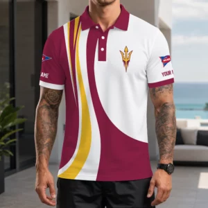 Limited Edition – Customized NCAA Arizona State Sun Devils Polo Shirt
