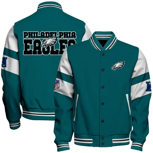 Limited Edition – Customized NFL Philadelphia Eagles Satin Varsity & Baseball Jacket