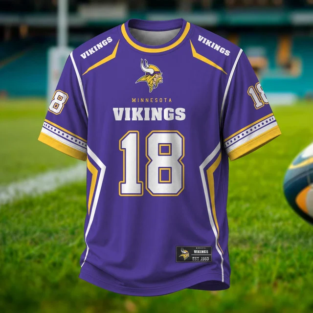 Limited Edition – Customized NFL Minnesota Vikings T-Shirt, Hoodie, Zip Hoodie - Image 2