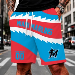 Limited Edition – Customized MLB Miami Marlins Short Pants