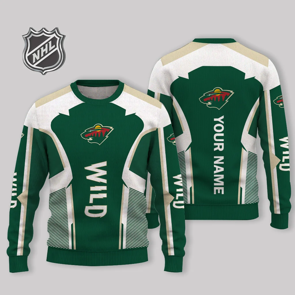 Limited Edition – Customized NHL Minnesota Wild Ugly Sweater
