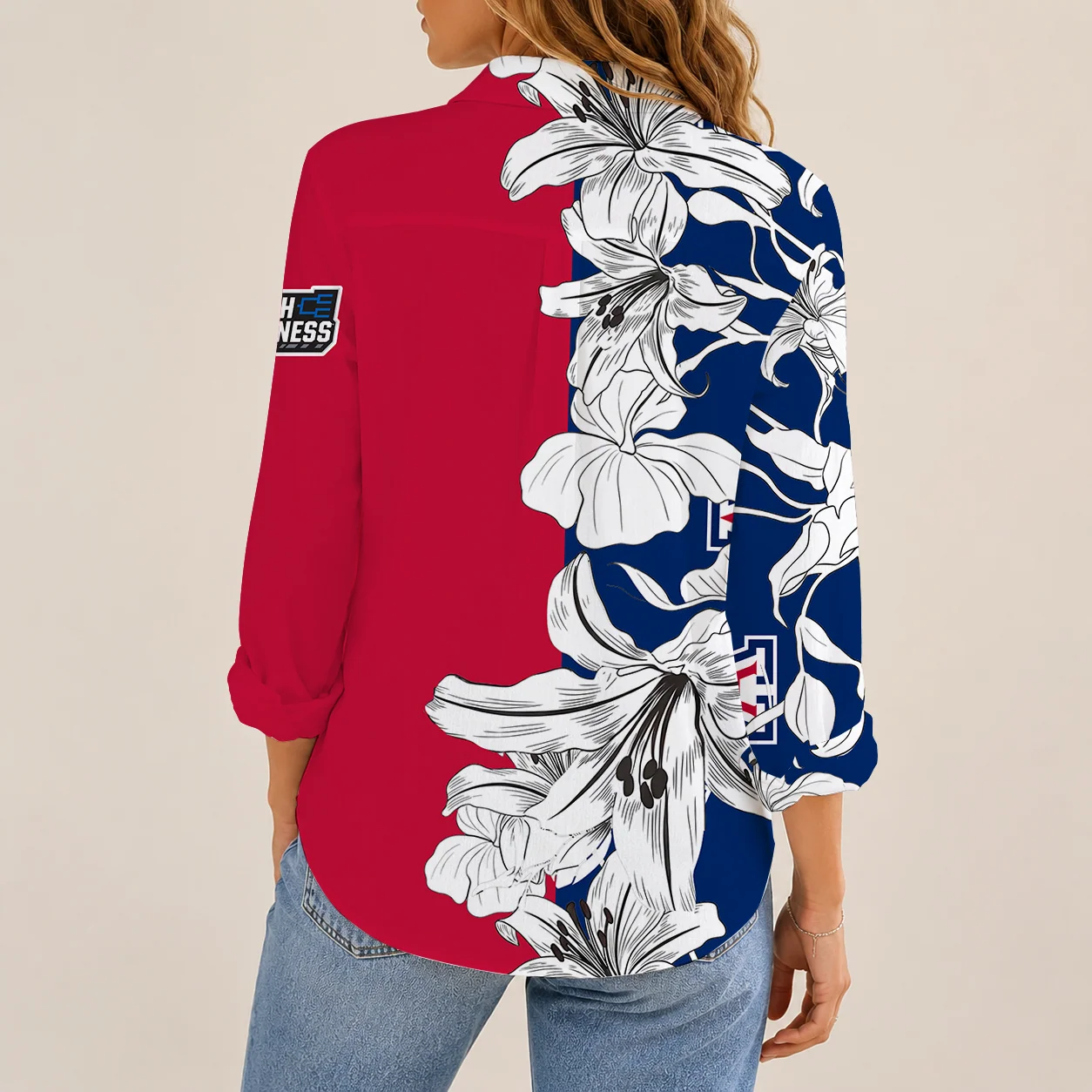 Limited Edition – Customized NCAA Arizona Wildcats Strappy Women Casual Shirt - Image 2