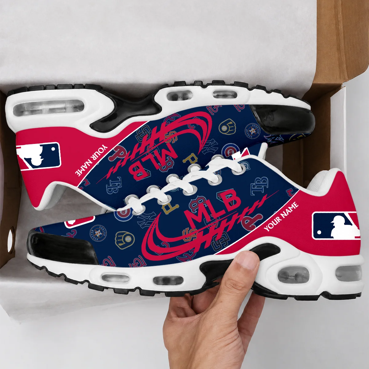 Limited Edition – Customized MLB All Teams Air Max Plus Sneakers