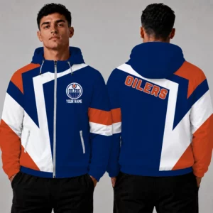 Limited Edition – Customized NHL Edmonton Oilers Windbreaker Jacket