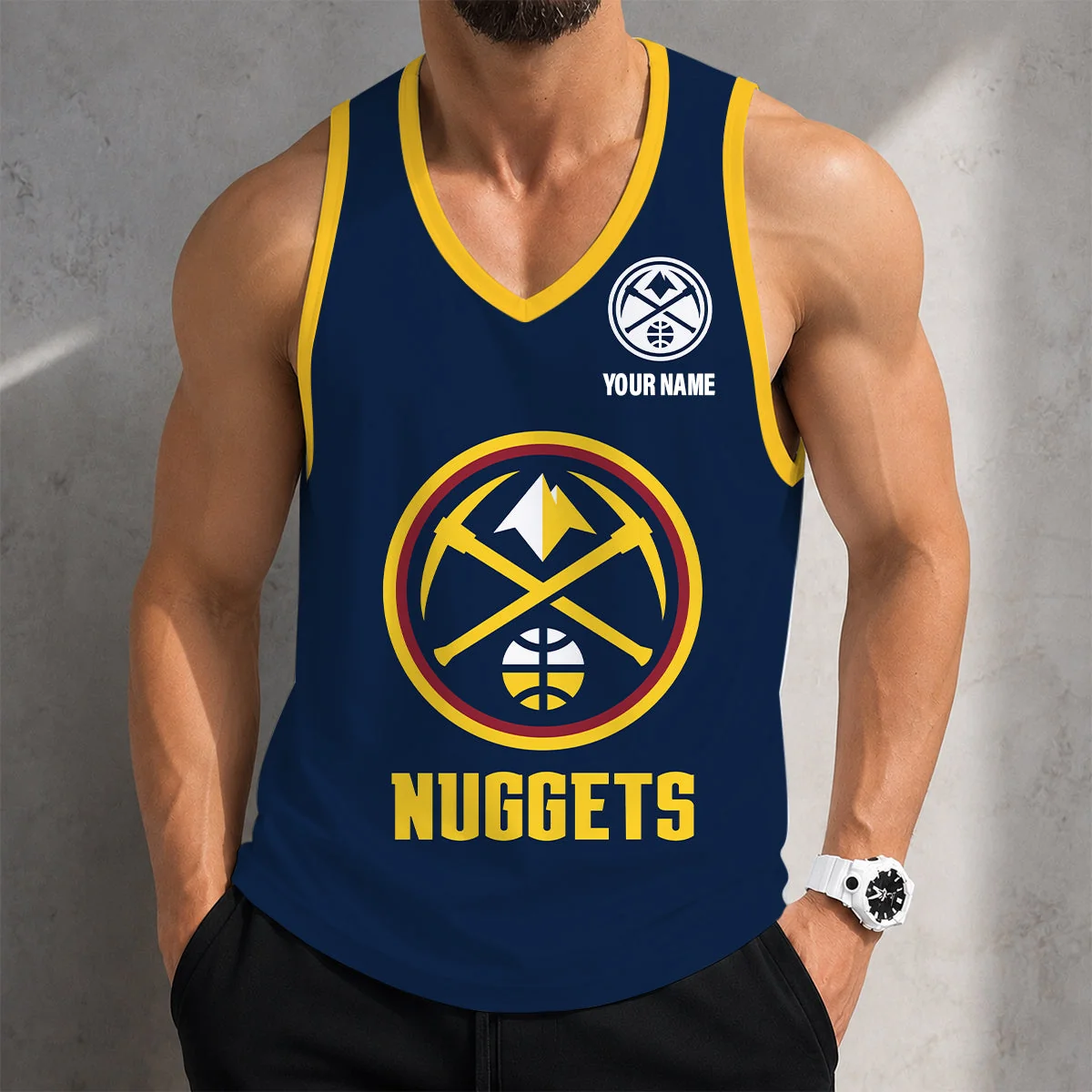 Limited Edition – Customized NBA Denver Nuggets Unisex Tank Top