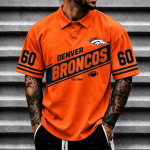 Limited Edition – Customized NFL Denver Broncos Polo Shirt