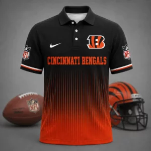 Limited Edition – Customized NFL Cincinnati Bengals Polo Shirt