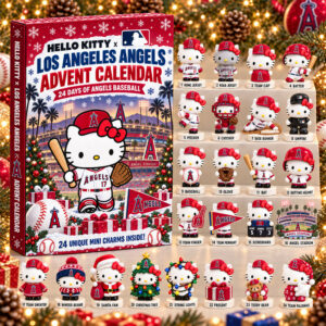 Hello Kitty x Los Angeles Angels 2026 Christmas Advent Calendar Angels Xmas Calendar