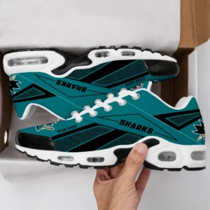 Limited Edition – Customized NHL San Jose Sharks Air Max Plus Sneakers