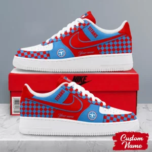Limited Edition – Customized NFL Tennessee Titans Af1 Shoes