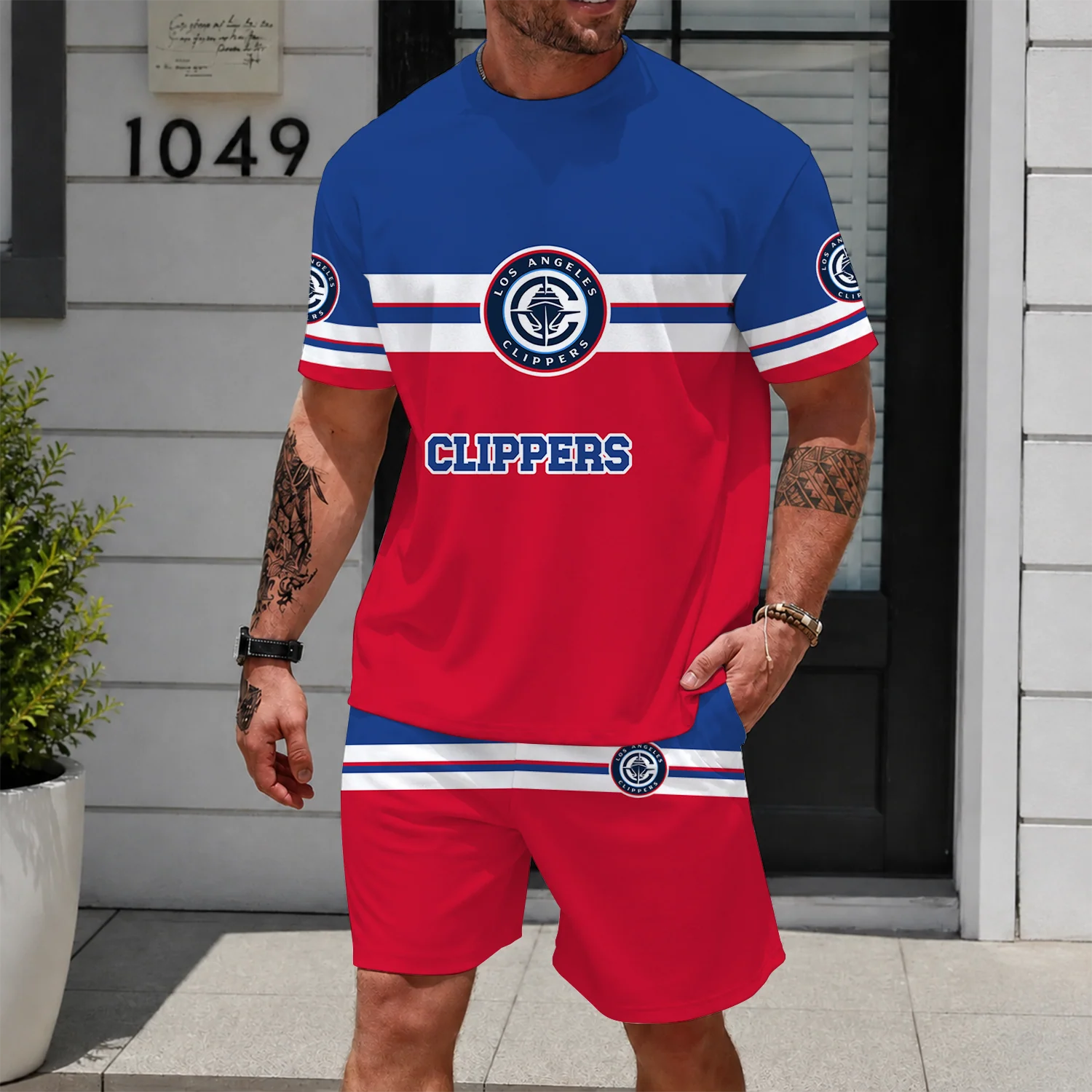 Limited Edition – Customized NBA Los Angeles Clippers Unisex T-Shirt & Shorts Set