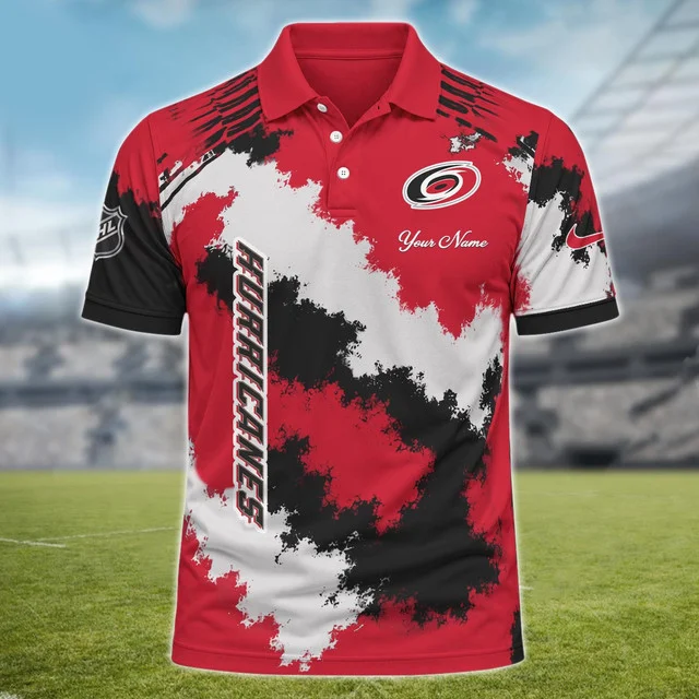 Limited Edition – Customized NHL Carolina Hurricanes Polo Shirt