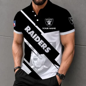 Limited Edition – Customized NFL Las Vegas Raiders Polo Shirt