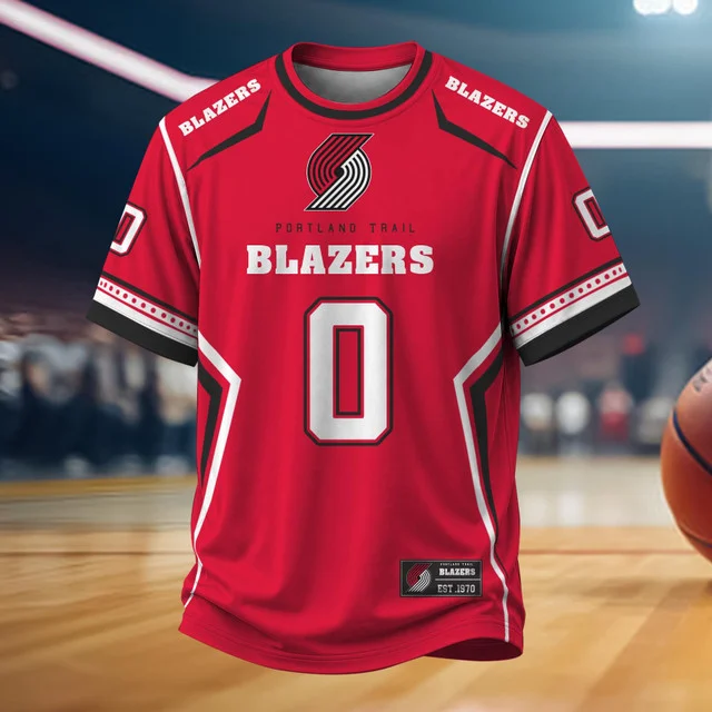 Limited Edition – Customized NBA Portland Trail Blazers T-Shirt, Hoodie, Zip Hoodie - Image 2