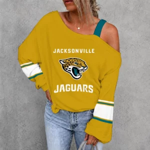Limited Edition – Customized NFL Jacksonville Jaguars Drop Shoulder Sweatshirt