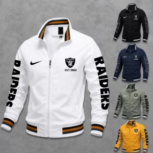 Limited Edition – Customized NFL Las Vegas Raiders Men’s Casual Jacket