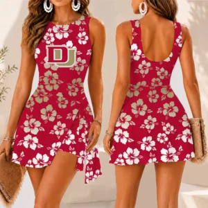 Limited Edition – Customized Ncaa Denver Pioneers Women’s Summer Skort Dress