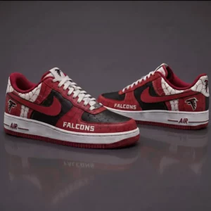 Limited Edition – Customized NFL Atlanta Falcons X Spider Air force 1 Shoes