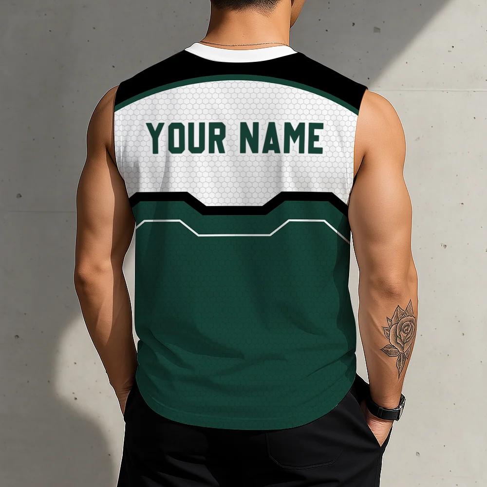 Limited Edition – Customized NCAA Michigan State Spartans Men’s Gym Shirt - Image 2