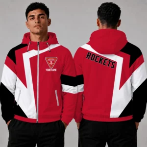 Limited Edition – Customized NBA Houston Rockets Windbreaker Jacket