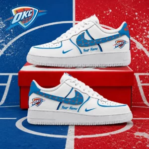 Limited Edition – Customized NBA Oklahoma City Thunder Af1 Sneakers